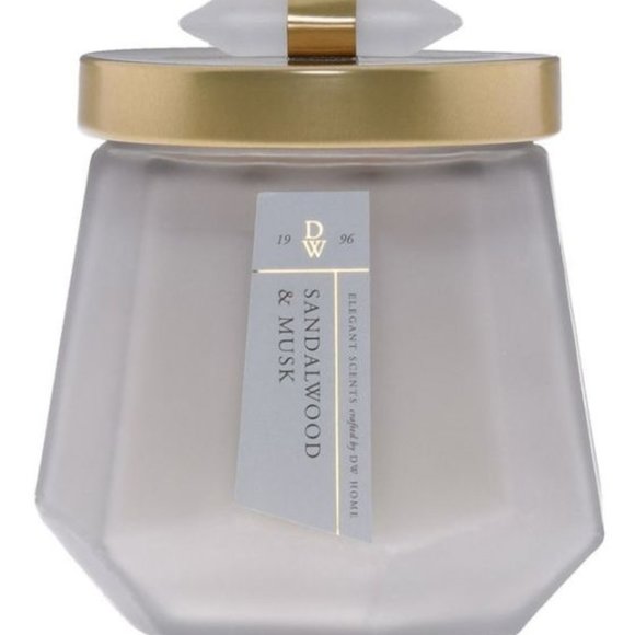 Other - Crystal Gray Sandalwood & Musk Candle NWT